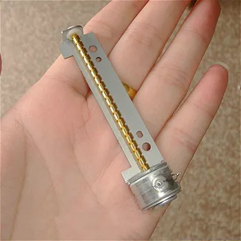MOATECH 2 Phase 4 Wire Micro Mini 15mm Stepper Motor Stepp Screw Stepping Motor Copper Screw Length 58mm Small Laser Printer
MOATECH 2 Phase 4 Wire Micro Mini 15mm Stepper Motor Stepp Screw Stepping Motor Copper Screw Length 58mm Small Laser Printer