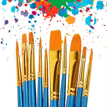 12pcs Set Nail Decor Lightweight Art Craft Palette Nylon All Purpose Hand Made Durable Long Handle Paint DIY Painting Kits
12pcs Set Nail Decor Lightweight Art Craft Palette Nylon All Purpose Hand Made Durable Long Handle Paint DIY Painting Kits