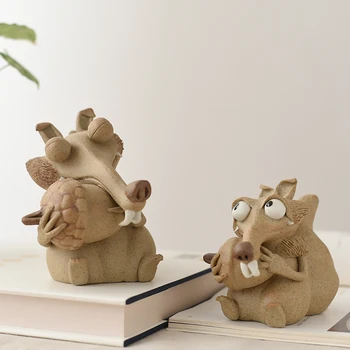 CARTOON CUTE SQUIRREL FIGURINE ABSTRACT ANIMAL ART SCULPTURE DECORATION CERAMICS CRAFT NORDIC HOME DECORATION TEA PET GIFT R4582
CARTOON CUTE SQUIRREL FIGURINE ABSTRACT ANIMAL ART SCULPTURE DECORATION CERAMICS CRAFT NORDIC HOME DECORATION TEA PET GIFT R4582