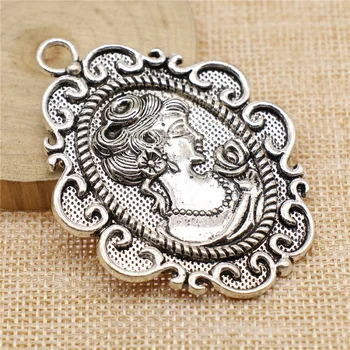 free shipping 3pcs 49x67mm antique silver Queen of England head charms diy retro jewelry fit Earring keychain hair card pendant
free shipping 3pcs 49x67mm antique silver Queen of England head charms diy retro jewelry fit Earring keychain hair card pendant