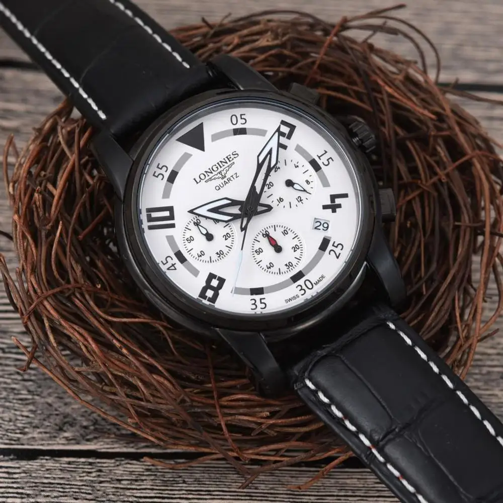 New 2020 Longines-Three Needles Watch Watch Simple Strap Sports Multifunctional Quartz Men's Watch Gift 1102
New 2020 Longines-Three Needles Watch Watch Simple Strap Sports Multifunctional Quartz Men's Watch Gift 1102