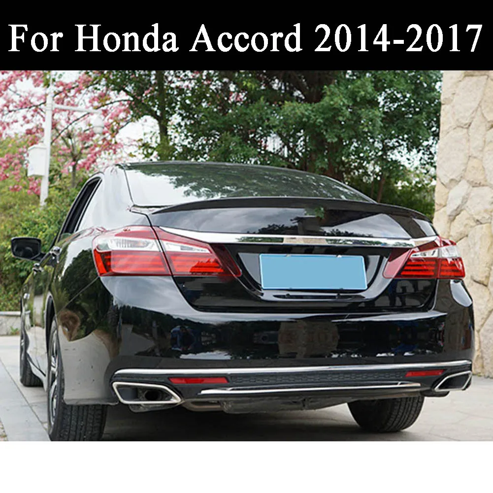 For Honda Accord 2014 2015 2016 2017 ABS Rear Trunk Spoiler Wing Lip Black White
For Honda Accord 2014 2015 2016 2017 ABS Rear Trunk Spoiler Wing Lip Black White