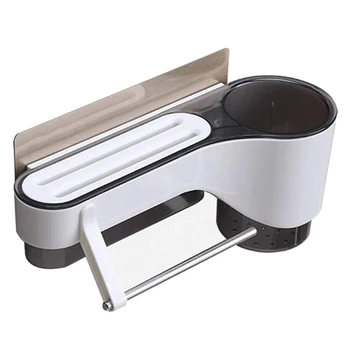 3 in 1 Kitchen Multifunctional Storage Rack,Adhesive Wall Mounted Kitchen Organizer with Knife Block Holder,Cooking
3 in 1 Kitchen Multifunctional Storage Rack,Adhesive Wall Mounted Kitchen Organizer with Knife Block Holder,Cooking