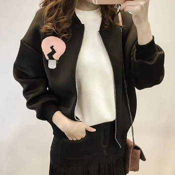 Women's Jacket Korean Spring Autumn Printing Loose 3D Print Coat Casual Sports Cardigan Coats And Jackets Women
Women's Jacket Korean Spring Autumn Printing Loose 3D Print Coat Casual Sports Cardigan Coats And Jackets Women