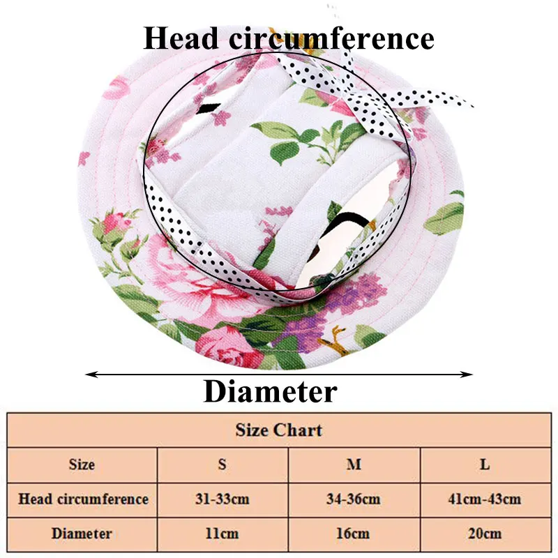 Cute Summer Hat With Bow Tie For Dogs Cute Summer Hat With Bow Tie For Dogs