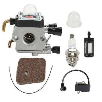 Spark Plug Primer Bulb Carburetor Kit Fit For STIHL FS75 FS80 FS85 FC85 Assembly
Spark Plug Primer Bulb Carburetor Kit Fit For STIHL FS75 FS80 FS85 FC85 Assembly