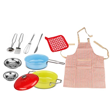 11Pcs Children Kitchen Pretend Play Simulation Stainless Steel Tableware Toys For Children Educational Toys Gift - Random Color
11Pcs Children Kitchen Pretend Play Simulation Stainless Steel Tableware Toys For Children Educational Toys Gift - Random Color