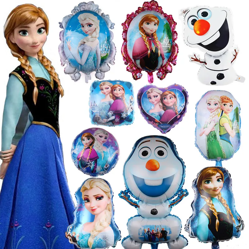 Frozen Elsa Anna Princess Balloon Baby Shower Kids Birthday Party Decoration Double-sided balloon Aluminium Foil Balloons 
Frozen Elsa Anna Princess Balloon Baby Shower Kids Birthday Party Decoration Double-sided balloon Aluminium Foil Balloons