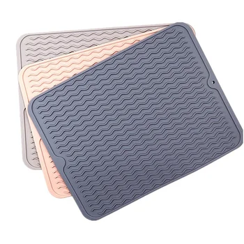 Silicone Dish Drying Mats Thickness Heat Resistant Trivet Drip Tray Cup Coasters Non-slip Pot Holder Table Kitchen Accessories
Silicone Dish Drying Mats Thickness Heat Resistant Trivet Drip Tray Cup Coasters Non-slip Pot Holder Table Kitchen Accessories