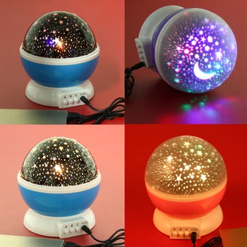 Romantic Star Rotating Projection Lamp Star Moon Starry Sky Projector 3 Model Light USB Children Sleeping Light Dropshipping
Romantic Star Rotating Projection Lamp Star Moon Starry Sky Projector 3 Model Light USB Children Sleeping Light Dropshipping