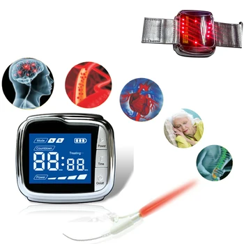 Cold Laser Watch Diabetic Wrist Watch Laser Acupuncture Stimulator Red Laser Therapy Hypertension Medical Watch
Cold Laser Watch Diabetic Wrist Watch Laser Acupuncture Stimulator Red Laser Therapy Hypertension Medical Watch