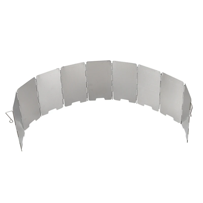 9 Plates Foldable Outdoor Camping Cooking Cooker Gas Stove Wind Shield Screens Windshield
9 Plates Foldable Outdoor Camping Cooking Cooker Gas Stove Wind Shield Screens Windshield