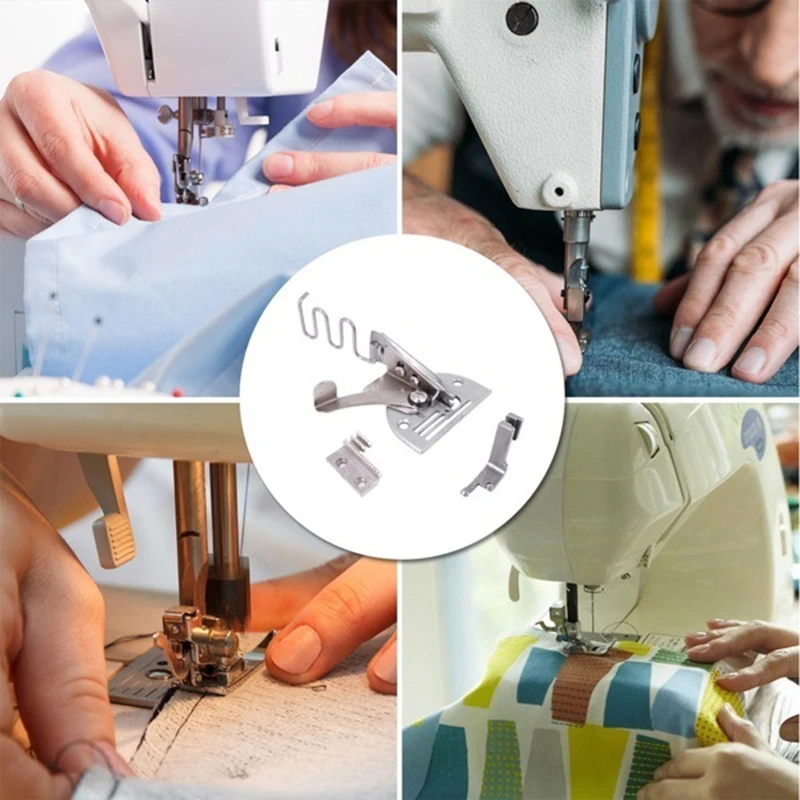 Industrial Sewing Machine Edge Assembly Flat Car Curling Barrel Sewing Overlock Folder Binding of Curve Edge
Industrial Sewing Machine Edge Assembly Flat Car Curling Barrel Sewing Overlock Folder Binding of Curve Edge