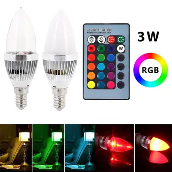Luminous Candle Light Home Indoor Decor with Remote Control Energy Saving Color Changing LED Bulb Durable Dimming Household
Luminous Candle Light Home Indoor Decor with Remote Control Energy Saving Color Changing LED Bulb Durable Dimming Household