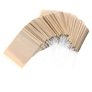 Tea Filter Bag Disposable Paper Tea Bag with Drawstring for Safe and Strong Penetration Of Unbleached Paper, Suitable for Loose
Tea Filter Bag Disposable Paper Tea Bag with Drawstring for Safe and Strong Penetration Of Unbleached Paper, Suitable for Loose