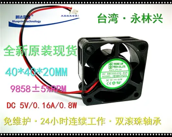 New wing Lin Xing DFB402005M 4 cm 40 * 40 4020 * 10 mm5v double ball dc cooling fans
New wing Lin Xing DFB402005M 4 cm 40 * 40 4020 * 10 mm5v double ball dc cooling fans