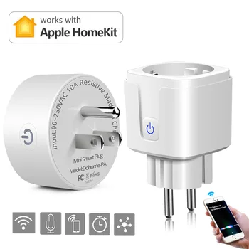 Homekit Smart Life Smart Socket WIFI Smart Lamp Lightings Adapter Switch For Apple IOS Siri Alexa Amazon Google Home Wall Plug
Homekit Smart Life Smart Socket WIFI Smart Lamp Lightings Adapter Switch For Apple IOS Siri Alexa Amazon Google Home Wall Plug