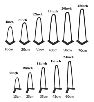 4pcs 4-10 inch Metal hairpin table desk solid iron leg stand leg for sofa DIY cabinet chairs crafts furniture hardwar
4pcs 4-10 inch Metal hairpin table desk solid iron leg stand leg for sofa DIY cabinet chairs crafts furniture hardwar