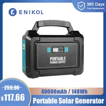 40000mAh Portable Generator Rechargeable Power Station Outdoor Power Bank Camping Emergency Power Supply with DC / AC Inverter
40000mAh Portable Generator Rechargeable Power Station Outdoor Power Bank Camping Emergency Power Supply with DC / AC Inverter