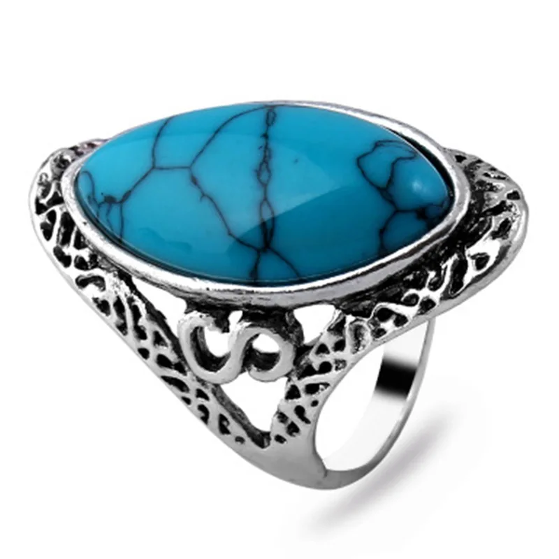 Milangirl Antique- Plating Vintage Stone Ring Fashion Jewelry Turquoises Rings For Women Men Wedding Jewelry s
Milangirl Antique- Plating Vintage Stone Ring Fashion Jewelry Turquoises Rings For Women Men Wedding Jewelry s