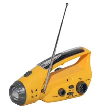Yellow Solar Rechargeable Light Flashlight Manual Power Generation Hand-cranked Charging 3LED Emergency Lighting
Yellow Solar Rechargeable Light Flashlight Manual Power Generation Hand-cranked Charging 3LED Emergency Lighting