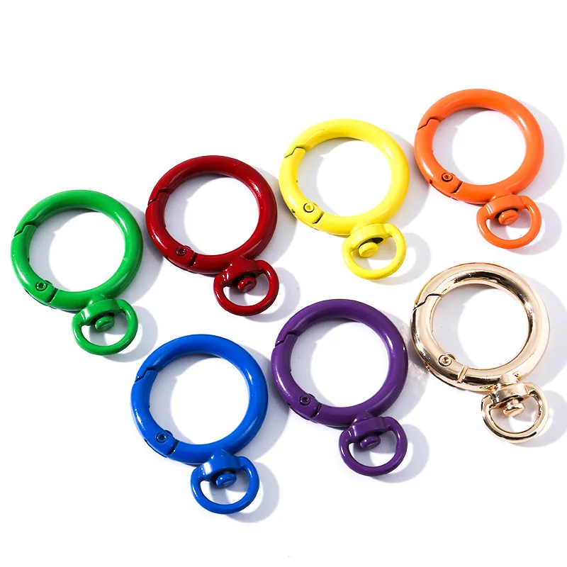 Cute Keyring Open Ring Metal Keychain Colorful Charm Car Personality Keychain DIY Handbag Accessories Key Holder For Girl Friend
Cute Keyring Open Ring Metal Keychain Colorful Charm Car Personality Keychain DIY Handbag Accessories Key Holder For Girl Friend