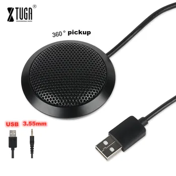 XTUGA USB Desktop Microphone for Voice Meeting Business Conference Omnidirectional Condenser Microphone with 3.5mm Jack
XTUGA USB Desktop Microphone for Voice Meeting Business Conference Omnidirectional Condenser Microphone with 3.5mm Jack
