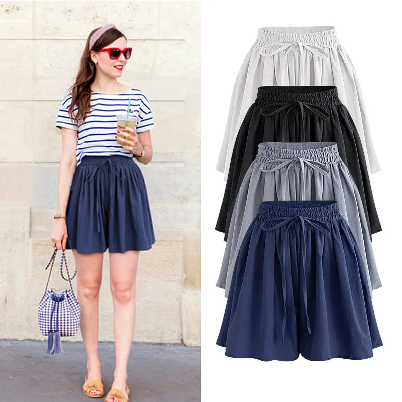 Summer Women Shorts High Waist Loose Chiffon Shorts Plus Size 6XL Female Slacks Large Size Shorts
Summer Women Shorts High Waist Loose Chiffon Shorts Plus Size 6XL Female Slacks Large Size Shorts