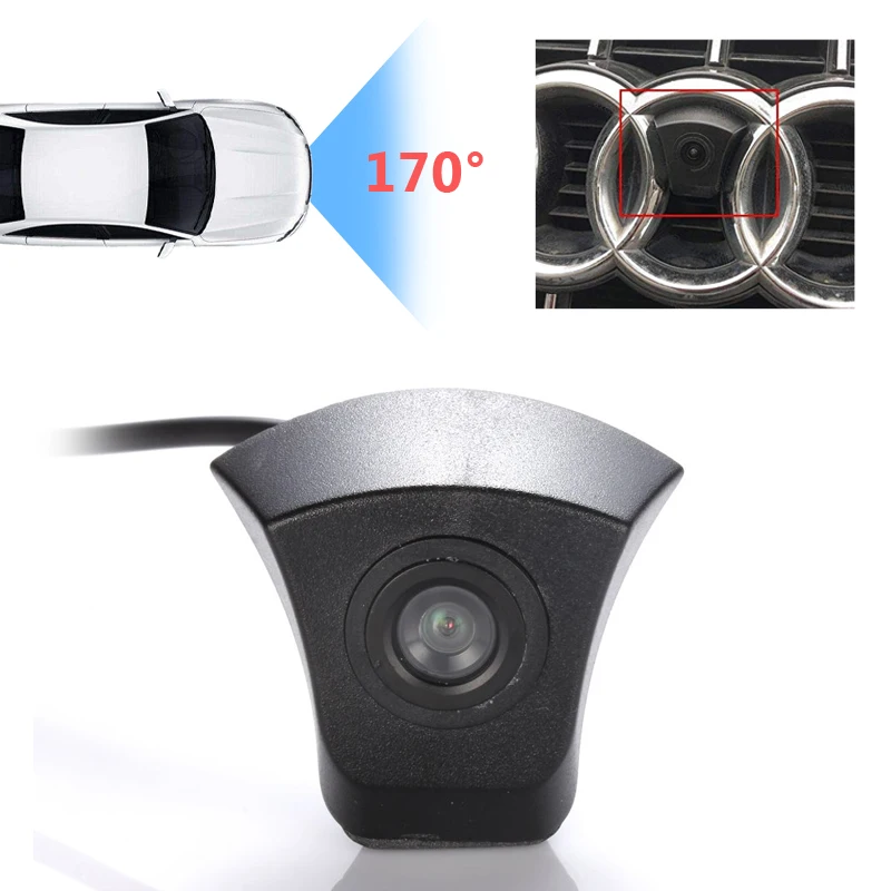 170 Degrees HD CCD Car Front View Camera Parking System For Audi A1 A2 A3 A4 A5 A6 A7 A8 Q3 Q5 Q7 TT TTS MK2 MK3 MK4
170 Degrees HD CCD Car Front View Camera Parking System For Audi A1 A2 A3 A4 A5 A6 A7 A8 Q3 Q5 Q7 TT TTS MK2 MK3 MK4
