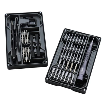 Precision Screwdriver Set Magnetic Ratchet Screw Driver 73 In 1 Phillips Torx Hex Slotted Bit Multitools Bits Phone Repair tools
Precision Screwdriver Set Magnetic Ratchet Screw Driver 73 In 1 Phillips Torx Hex Slotted Bit Multitools Bits Phone Repair tools