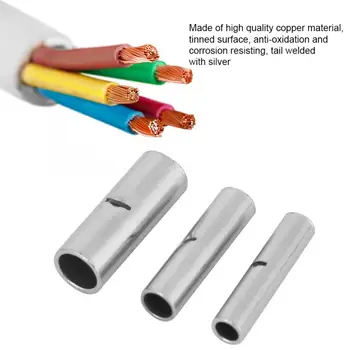 Screw Terminal 150pcs Non Insulated Bare Butt Connector Electrical Cable Wire Terminal Set Cable Terminal
Screw Terminal 150pcs Non Insulated Bare Butt Connector Electrical Cable Wire Terminal Set Cable Terminal
