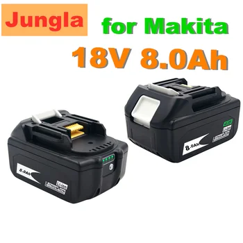 Original 18V 8000mAh 8.0Ah RechargeableFor Makita Power Tools Battery with LED Li-ion Replacement BL1860B BL1860 BL1850
Original 18V 8000mAh 8.0Ah RechargeableFor Makita Power Tools Battery with LED Li-ion Replacement BL1860B BL1860 BL1850