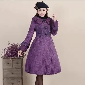 new women's elegant collect waist posed long-sleeved jacket cotton-padded clothes purple xiang cotton-padded jacket
new women's elegant collect waist posed long-sleeved jacket cotton-padded clothes purple xiang cotton-padded jacket