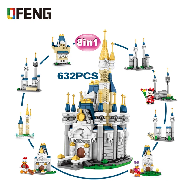 SY6584 8IN1 City Building Blocks Princess Castle set model Figure bricks Grils Friends series Toys Gifts Compatible
SY6584 8IN1 City Building Blocks Princess Castle set model Figure bricks Grils Friends series Toys Gifts Compatible