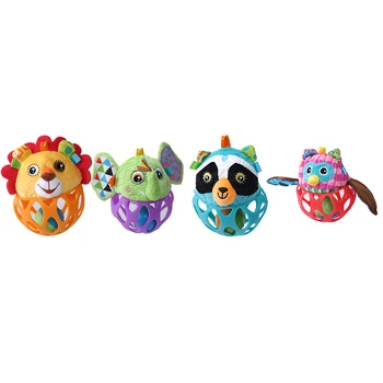 Cute Animals Texture Touch Bell Balls Toys For Baby Hand Sense Touch Development Soft Rubber Hand Catching The Balls Kids Toys
Cute Animals Texture Touch Bell Balls Toys For Baby Hand Sense Touch Development Soft Rubber Hand Catching The Balls Kids Toys