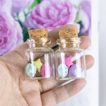 20ml Mini Bottle with Cork Stopper Tiny Empty Liquid Pill Powder Jewellery Ornament Wedding Decoration Gifts Bottles 50pcs/lot 
20ml Mini Bottle with Cork Stopper Tiny Empty Liquid Pill Powder Jewellery Ornament Wedding Decoration Gifts Bottles 50pcs/lot