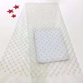 White Nigerian Lace Fabric 2020 High Quality Lace French Tulle Lace Fabric With Sequins Party African Lace Material NI1964-7 
White Nigerian Lace Fabric 2020 High Quality Lace French Tulle Lace Fabric With Sequins Party African Lace Material NI1964-7