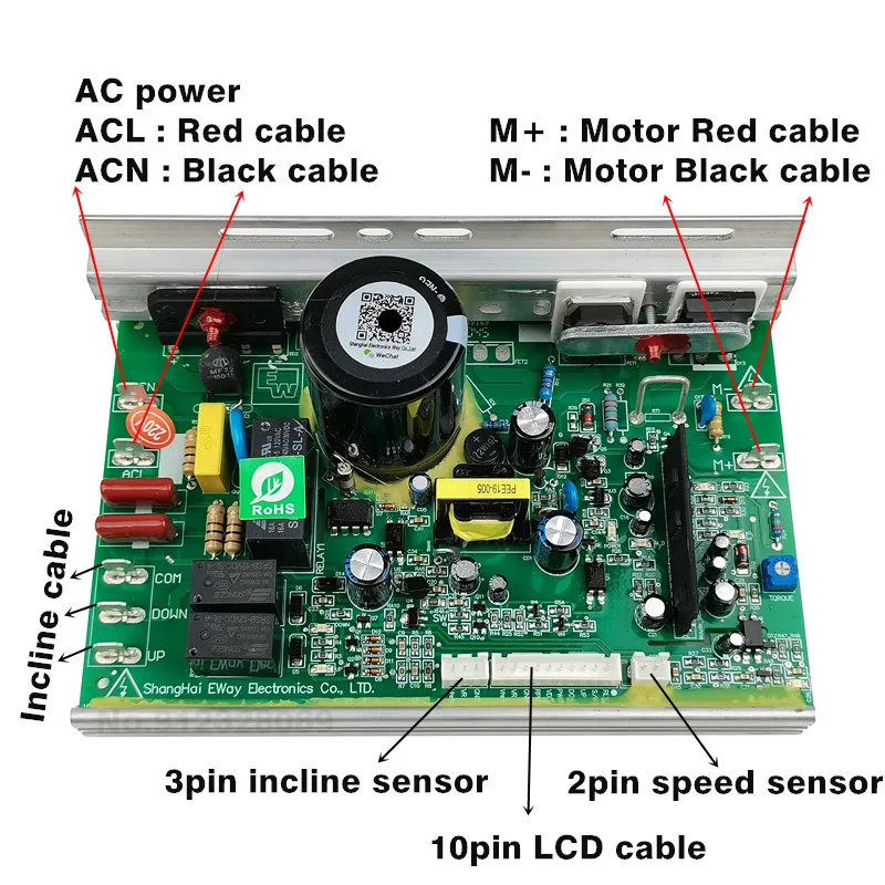 Generic B304 Treadmill motor Controller B304 S13 for Johnson Tempo TREO