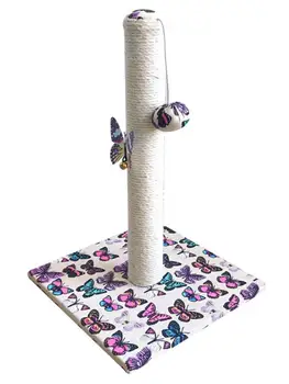 Cat Climbing Frame Cats Scratching Post Toys Flower Butterfly Canvas Sisal Rope Cat Scratch Column Bell Small Ball Cat Climbing
Cat Climbing Frame Cats Scratching Post Toys Flower Butterfly Canvas Sisal Rope Cat Scratch Column Bell Small Ball Cat Climbing