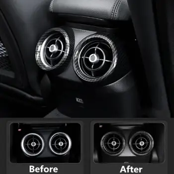 1 Pair of Carbon Fiber Rear Armrest Air Vent Trim Fits for Alfa Romeo Stelvio 2017 2018 2019 Brand New Car Accessories Interior
1 Pair of Carbon Fiber Rear Armrest Air Vent Trim Fits for Alfa Romeo Stelvio 2017 2018 2019 Brand New Car Accessories Interior