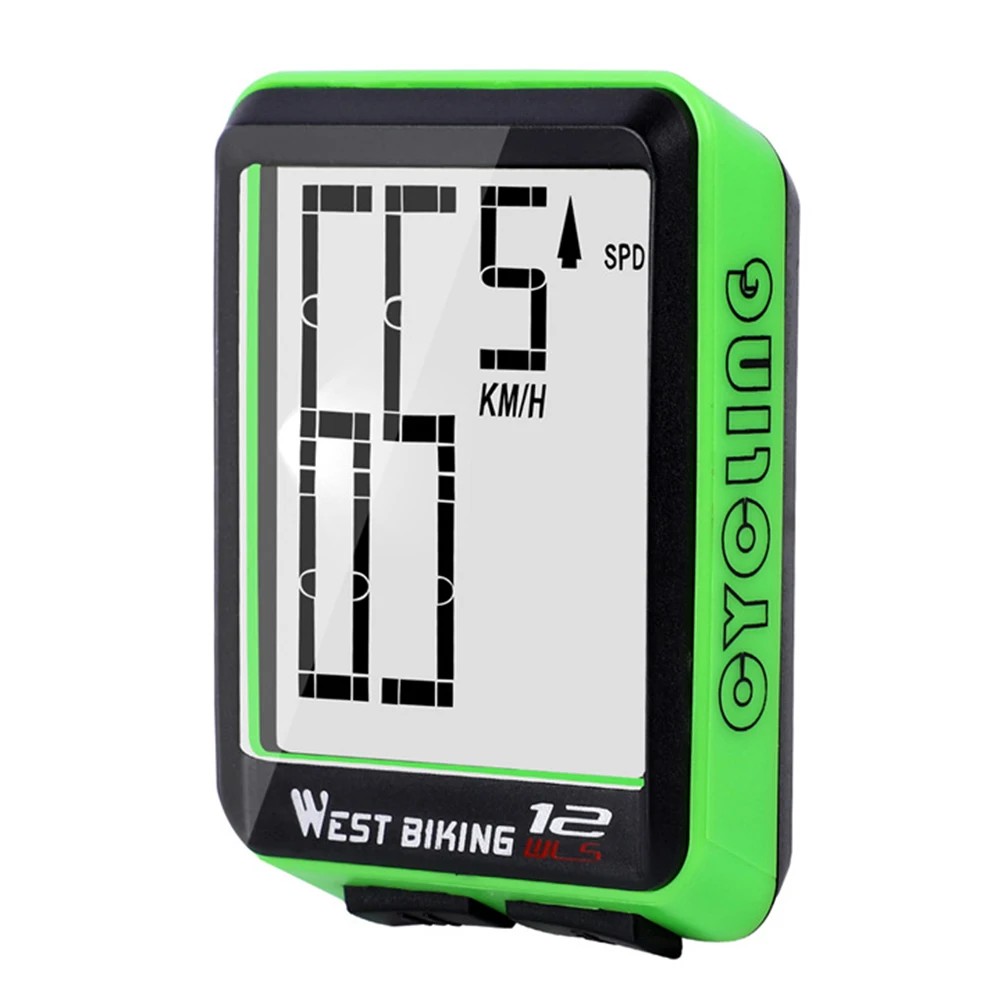 Wireless Bicycle Computer Large Digital Bike Computer Odometer Speedometer Bike Thermometer Waterproof LCD Backlight New HOt
Wireless Bicycle Computer Large Digital Bike Computer Odometer Speedometer Bike Thermometer Waterproof LCD Backlight New HOt