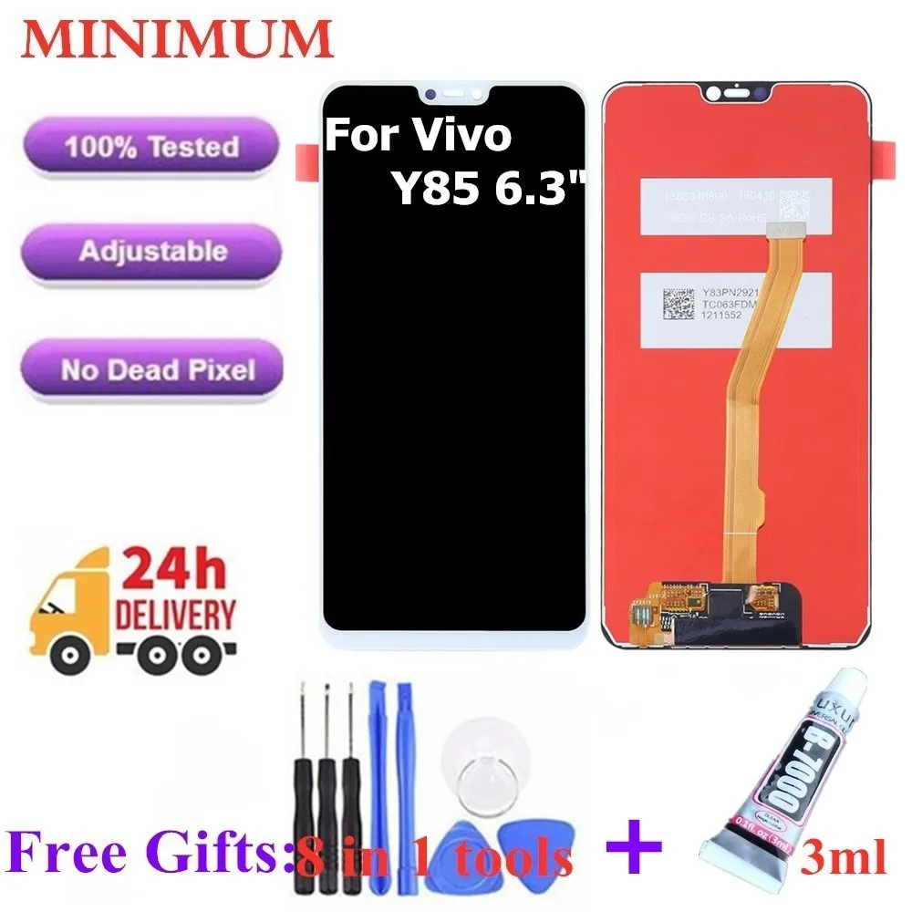 For Vivo Y85 Y85A 6.3" LCD Display Touch Screen Tested Digitizer Assembly For Vivo V9 / Z1 / Z1i Replacement LCDs + Gift
For Vivo Y85 Y85A 6.3" LCD Display Touch Screen Tested Digitizer Assembly For Vivo V9 / Z1 / Z1i Replacement LCDs + Gift