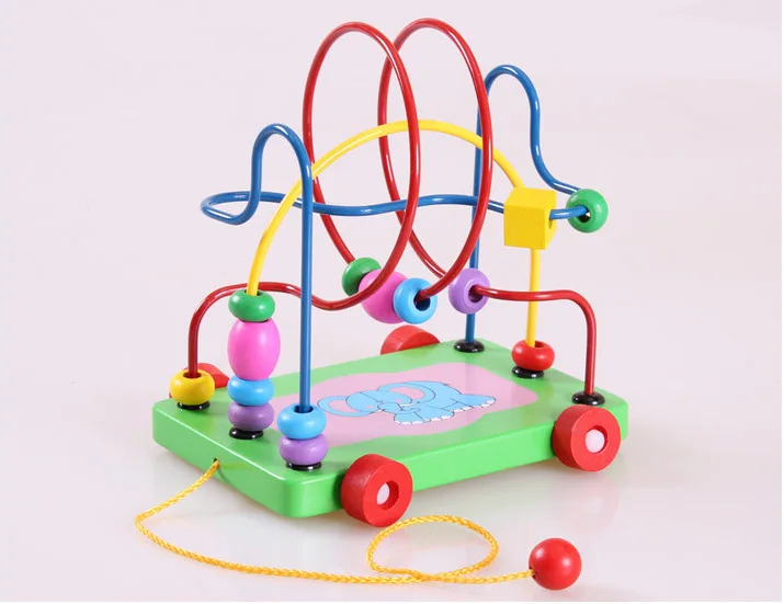 Bead-stringing Toy Intelligence Trailer Wooden Beaded Bracelet Large Size Infant Educational CHILDREN'S Toy 0-1-2-3-Year-Old
Bead-stringing Toy Intelligence Trailer Wooden Beaded Bracelet Large Size Infant Educational CHILDREN'S Toy 0-1-2-3-Year-Old