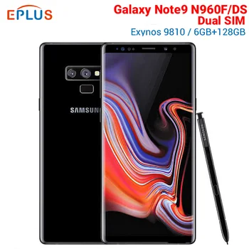Global Version Samsung Galaxy Note9 Note 9 N960FD N960F/DS Dual SIM Mobile Phone Exynos 9810 6.4" 6GB 128GB NFC 4G Smartphone
Global Version Samsung Galaxy Note9 Note 9 N960FD N960F/DS Dual SIM Mobile Phone Exynos 9810 6.4" 6GB 128GB NFC 4G Smartphone