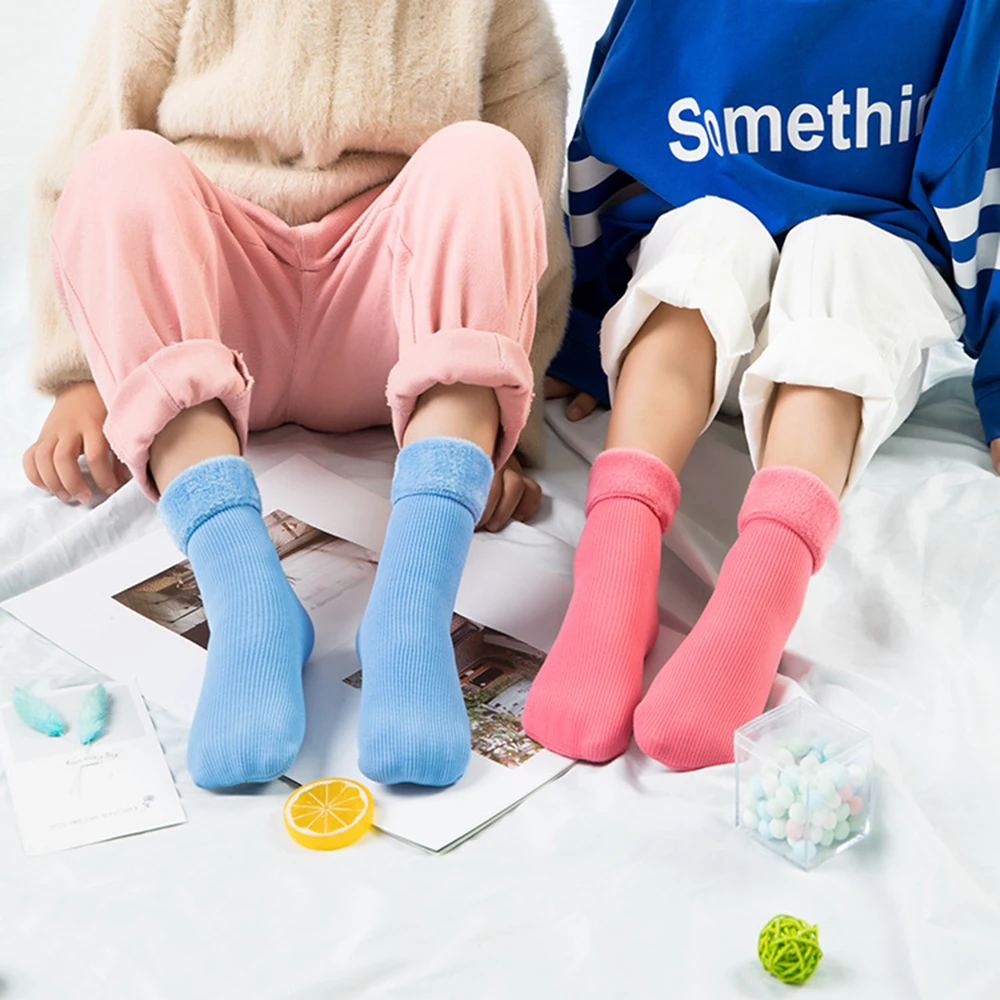 6 Pairs Kid Socks Winter Thicken Warm Cold-Proof Snow Baby 2-11 years old Comfortable Soft Child Hosiery Cute Boy Girl 6 Colors
6 Pairs Kid Socks Winter Thicken Warm Cold-Proof Snow Baby 2-11 years old Comfortable Soft Child Hosiery Cute Boy Girl 6 Colors