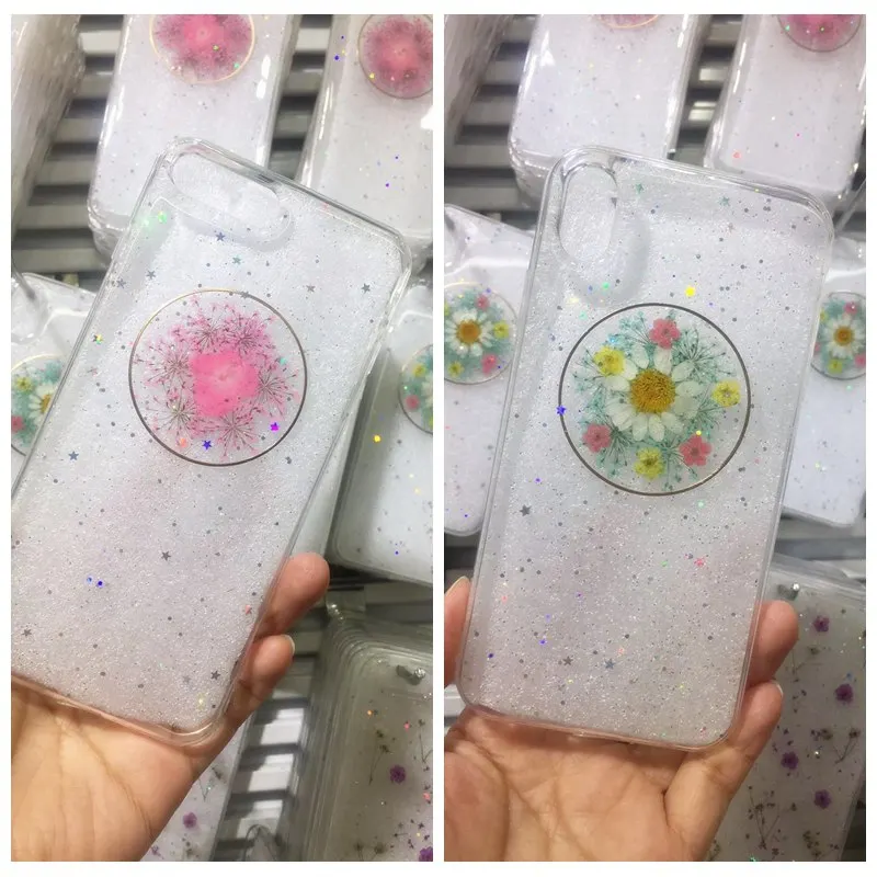 Real Dried Flower Cases For iPhone X XR XS Max Case Handmade Clear Soft TPU Cover For iPhone 6 6S 7 8 Plus Phone Case Coque New
Real Dried Flower Cases For iPhone X XR XS Max Case Handmade Clear Soft TPU Cover For iPhone 6 6S 7 8 Plus Phone Case Coque New