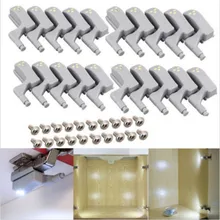 20/10pcs 0.25W Universal LED Under Cabinet Light Cupboard Inner Hinge Lamp Closet Wardrobe Sensor Light Home Kitchen Night Light
20/10pcs 0.25W Universal LED Under Cabinet Light Cupboard Inner Hinge Lamp Closet Wardrobe Sensor Light Home Kitchen Night Light