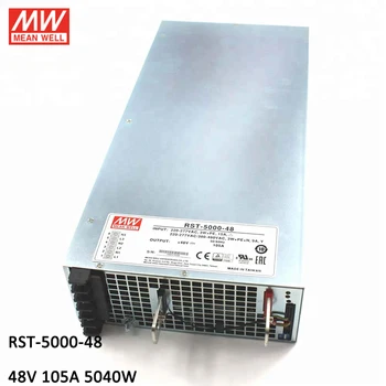 MEAN WELL RST-5000-40 5000W 105A 48V DC programmable Power Supply 3 phase input with PFC Parallelable Power Unit 5KW
MEAN WELL RST-5000-40 5000W 105A 48V DC programmable Power Supply 3 phase input with PFC Parallelable Power Unit 5KW