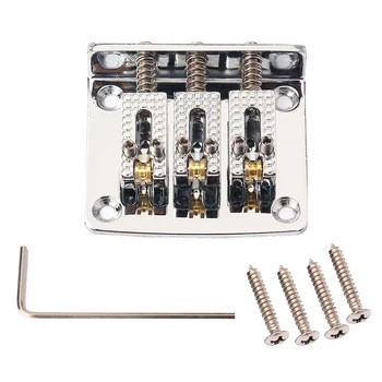 1 Set Guitar Bridge 3 String Metal Guitar Parts Guitar Bridge Bass Bridge For Fender Jazz P Bass Guitar Bass.
1 Set Guitar Bridge 3 String Metal Guitar Parts Guitar Bridge Bass Bridge For Fender Jazz P Bass Guitar Bass.