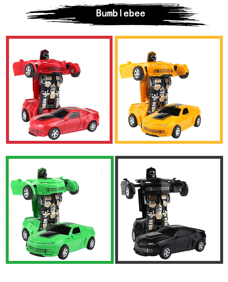 Children's Hot Toys Crash Deformation Car Truck Transformation Robots Kids Toy Cars Toddler For Boys 2-3-4-5-6-7 Years Old Gift